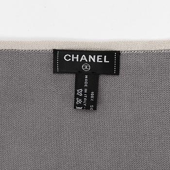 Chanel, a silk scarf.