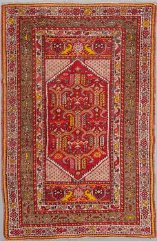 Matto, turkkilainen, 1900-luvun enismmäinen puoli, 161x106 cm.