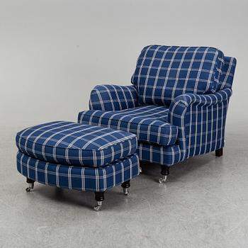 A easy chair with foot rest from Englesson.