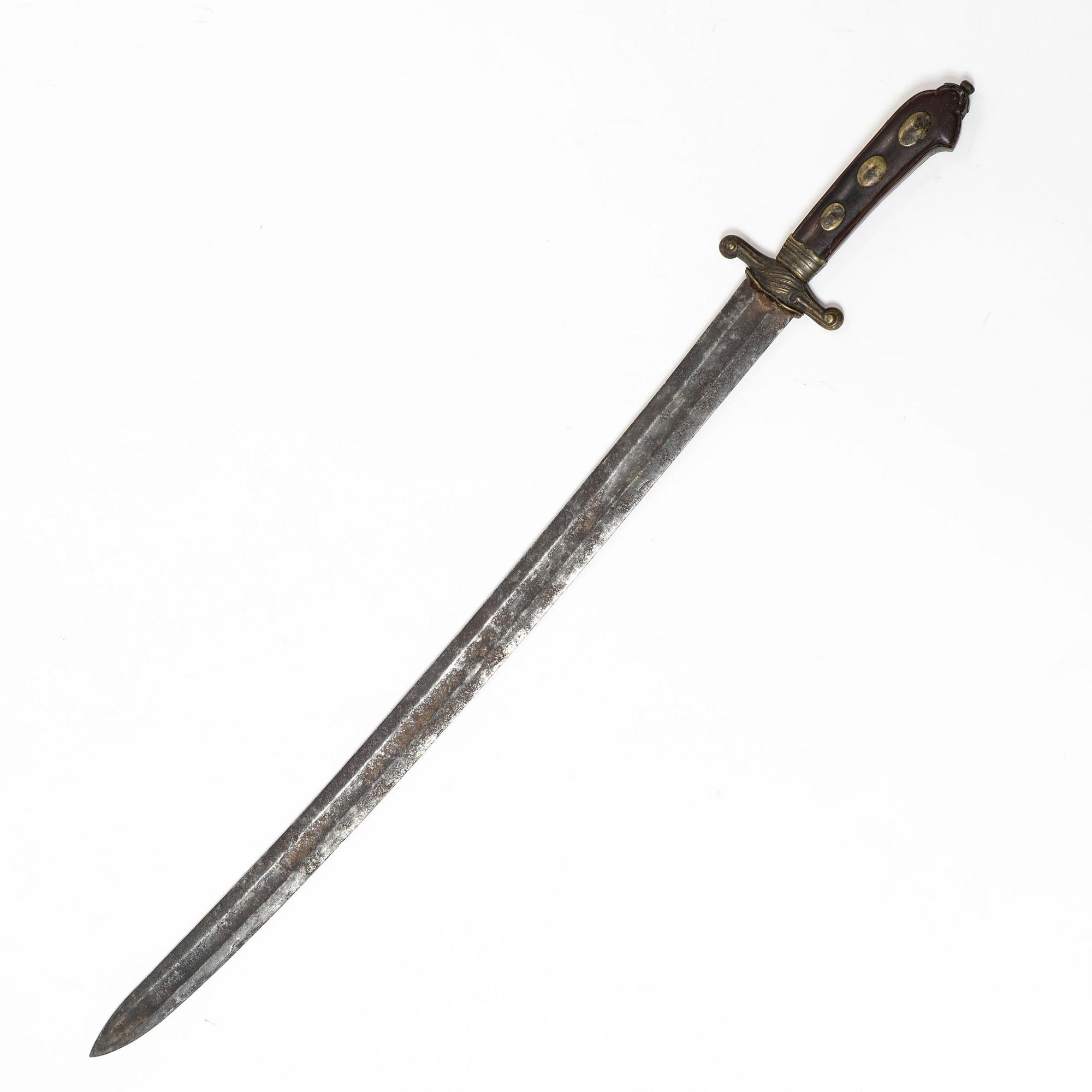 Hunting sword, 18th century.