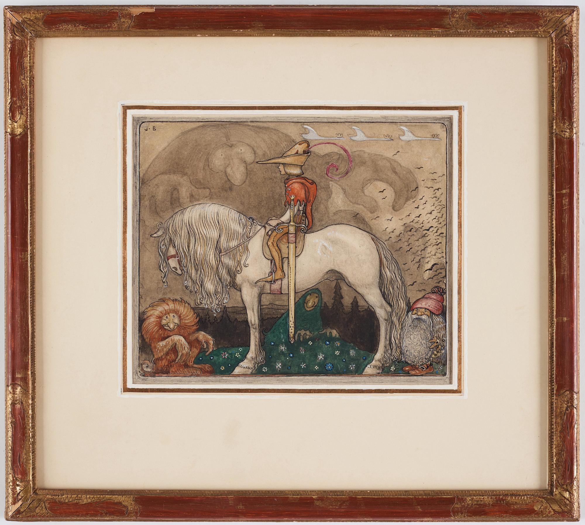 John Bauer, "Pojken som aldrig var rädd".