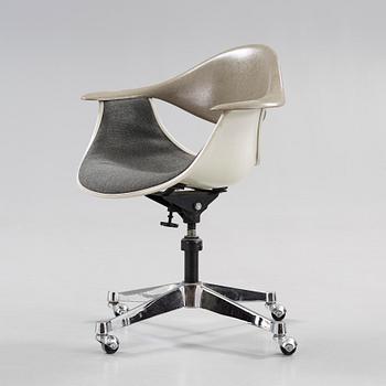 SKRIVBORDSSTOL, George Nelson, Herman Miller, formgiven 1960-tal.