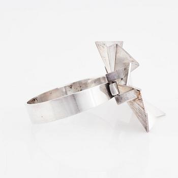 Rey Urban, a sterling silver bracelet, Stockholm 1974.