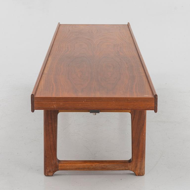 Torbjørn Afdal, 'Krobo' bench with plant stand, Bruksbo, Mellemstrand, Norway, second half of the 20th century.