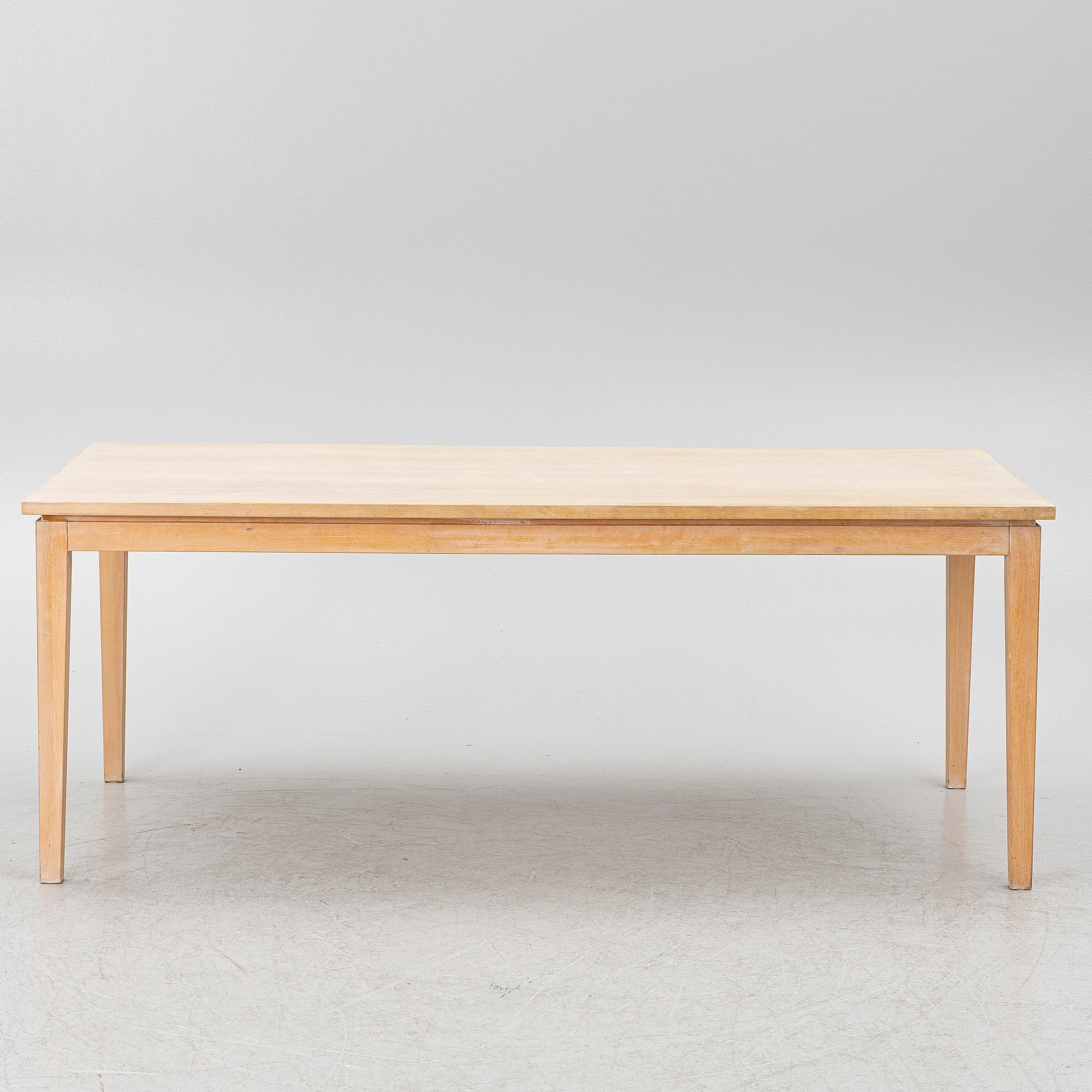 Marit Stigsdotter, dining group, 7 pieces, "Allegro", Stolab.