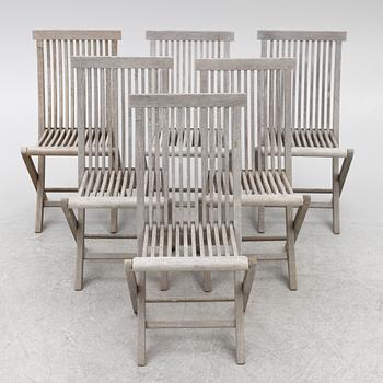 A Gunilla Norin garden set, 'Viken' by Berga Form, Sweden, 1990's/early 2000's.