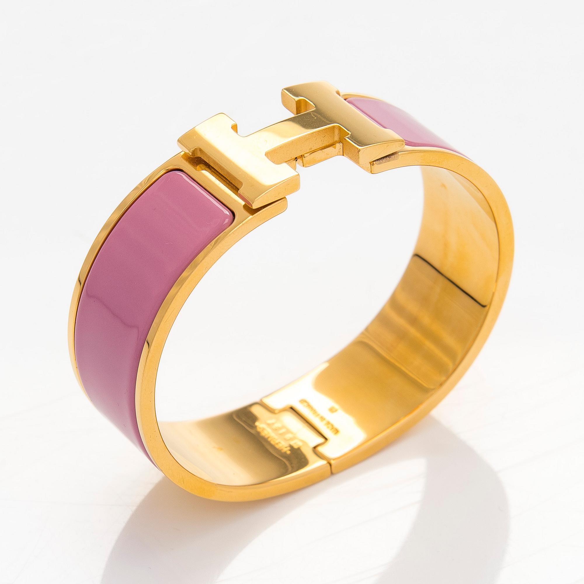 Hermès, armband "Clic H".