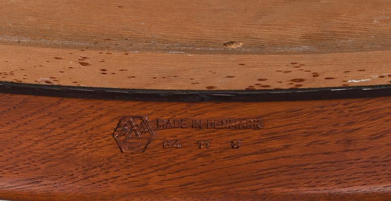 KARMSTOLAR, ett par, Poul Volther, FDB Möbler. Märkt.