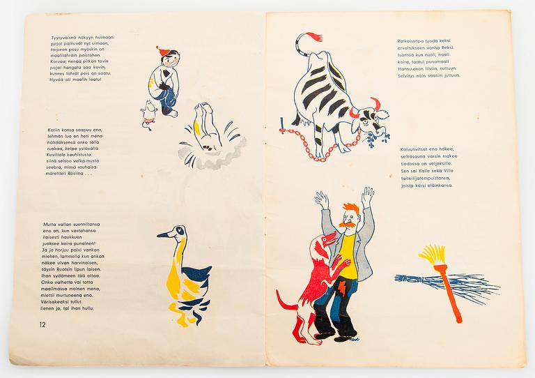 Tove Jansson, Don Carlos & Tove Jansson, vihko, "Vallattomat Veljekset".