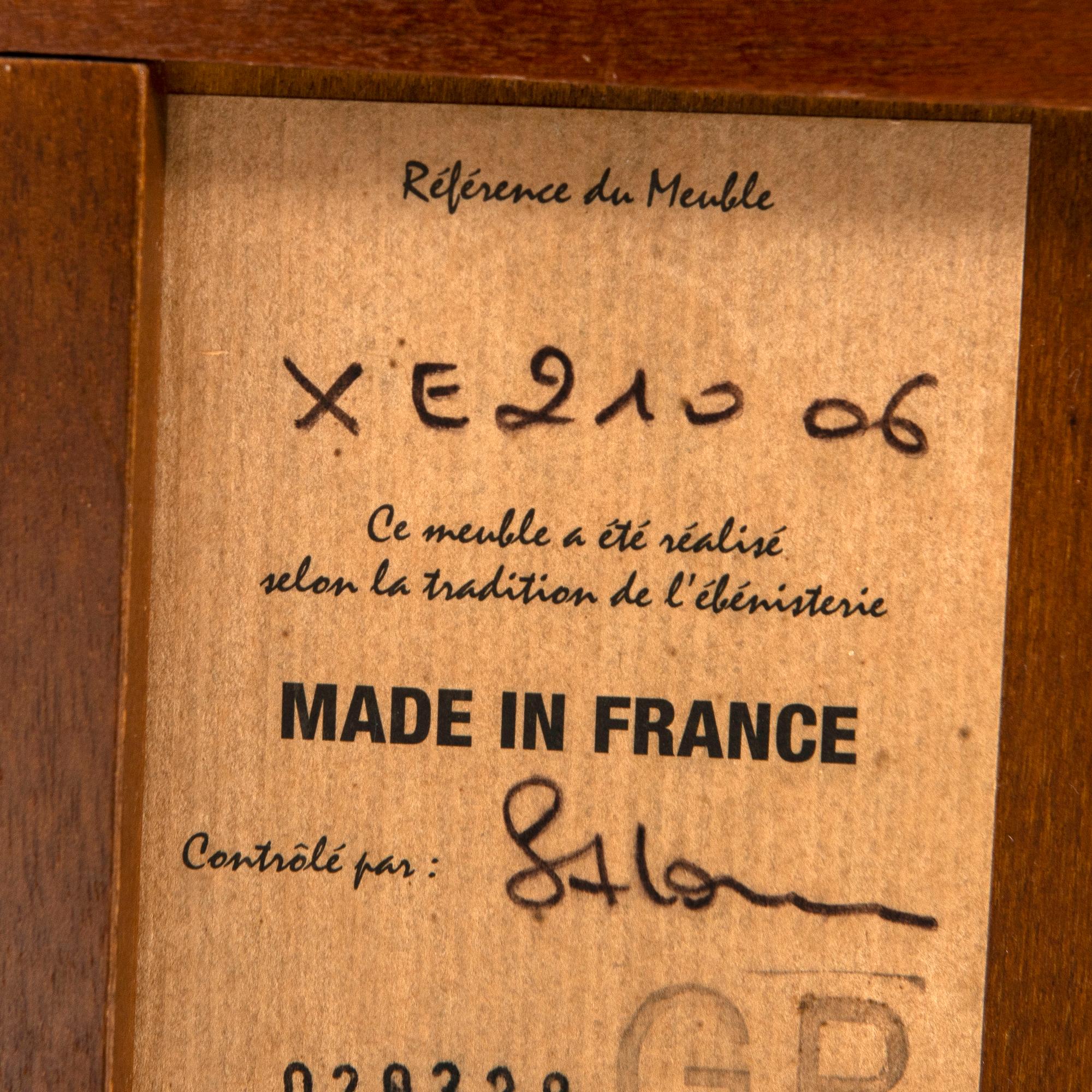 Nightstands, a pair, Grange, France.