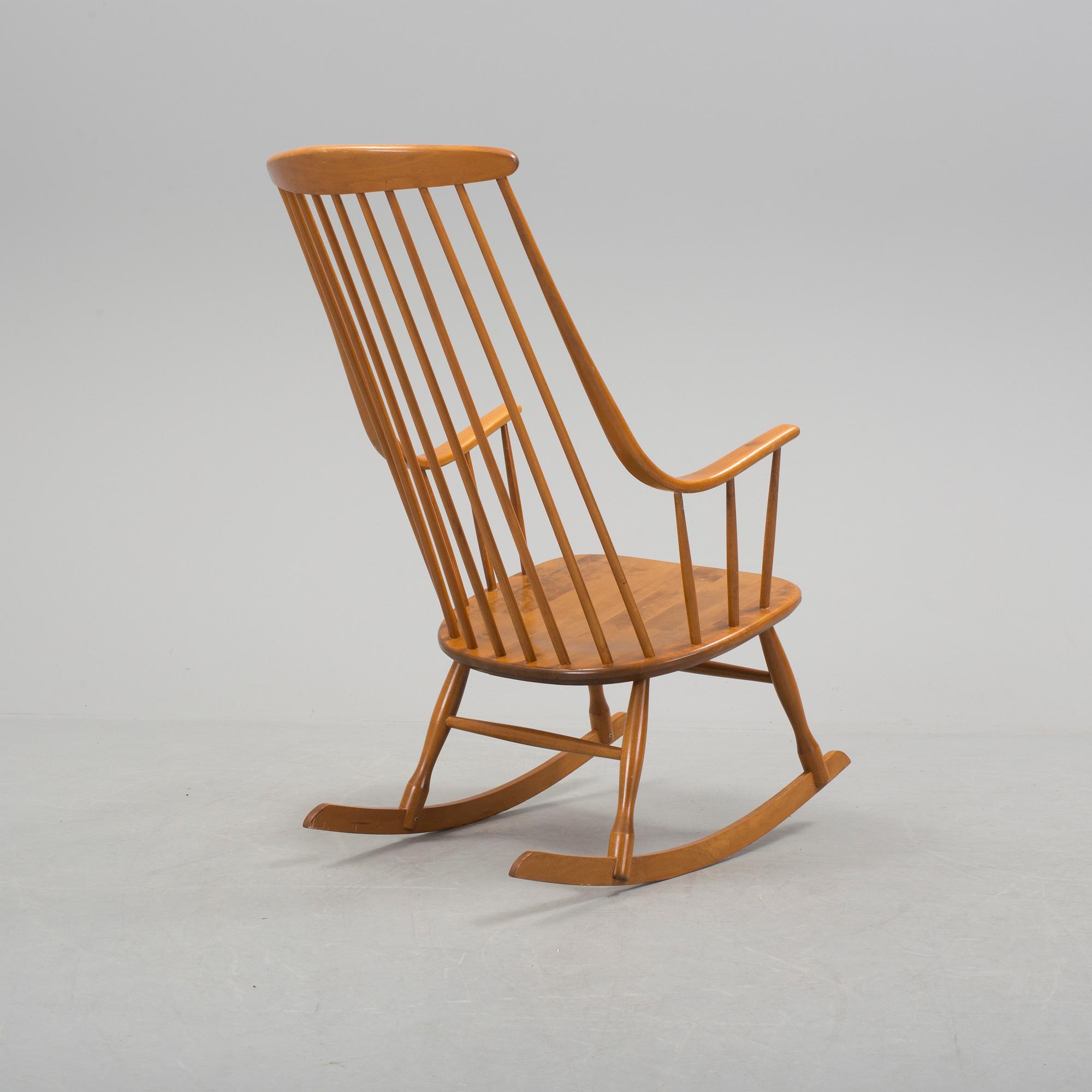 LENA LARSSON, gungstol, "Bohem", Nesto, Nässjö, 1900-talets andra hälft.