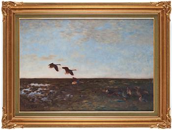 Bruno Liljefors, Geese.
