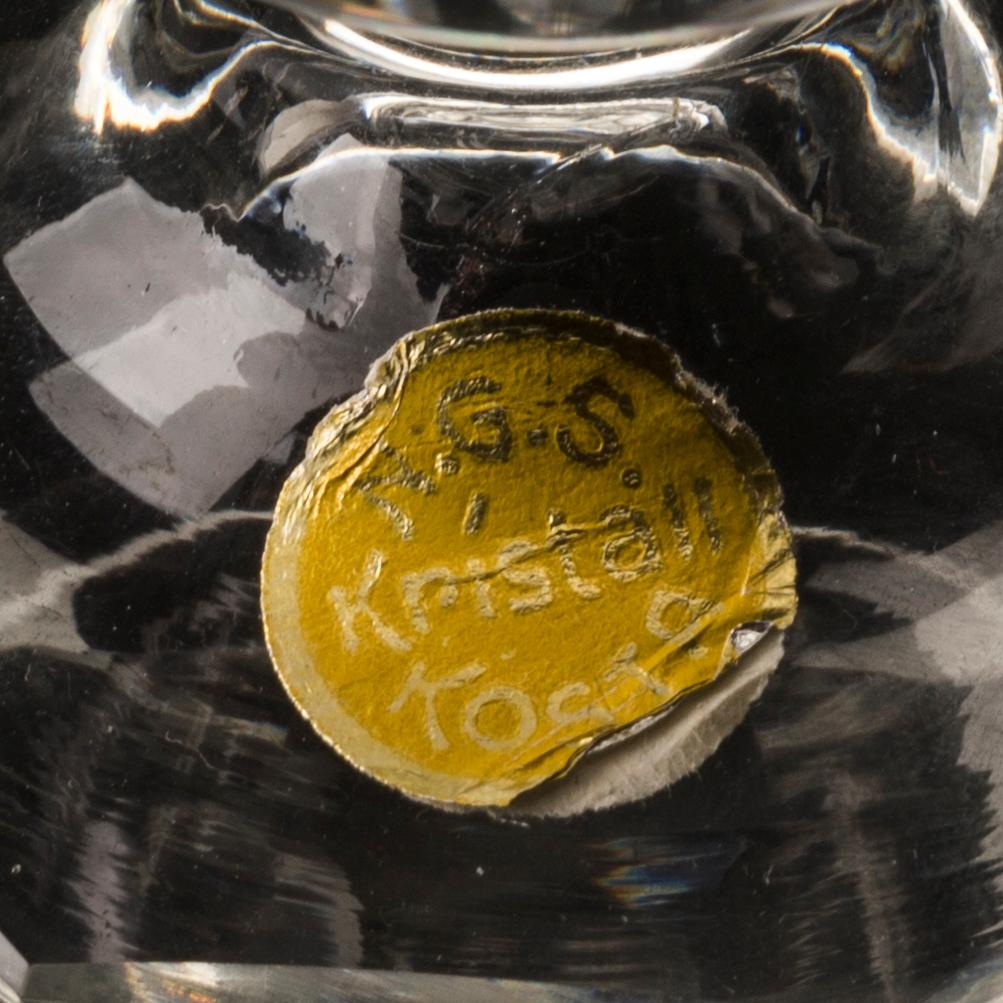 SERVIS, ca 93 delar, NGS Kosta glassliperi 1900-talets första hälft.