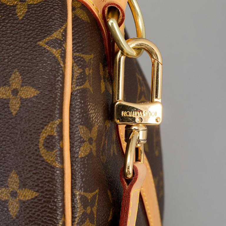 LOUIS VUITTON, a monogram canvas 'Keepall Bandoulière 55' weekend bag, 2014.