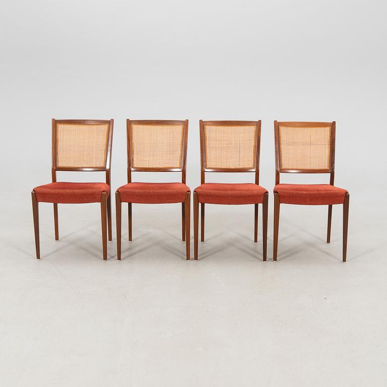 Chairs, 4 pieces, Skaraborgs Möbelindustri, 1950s/60s.