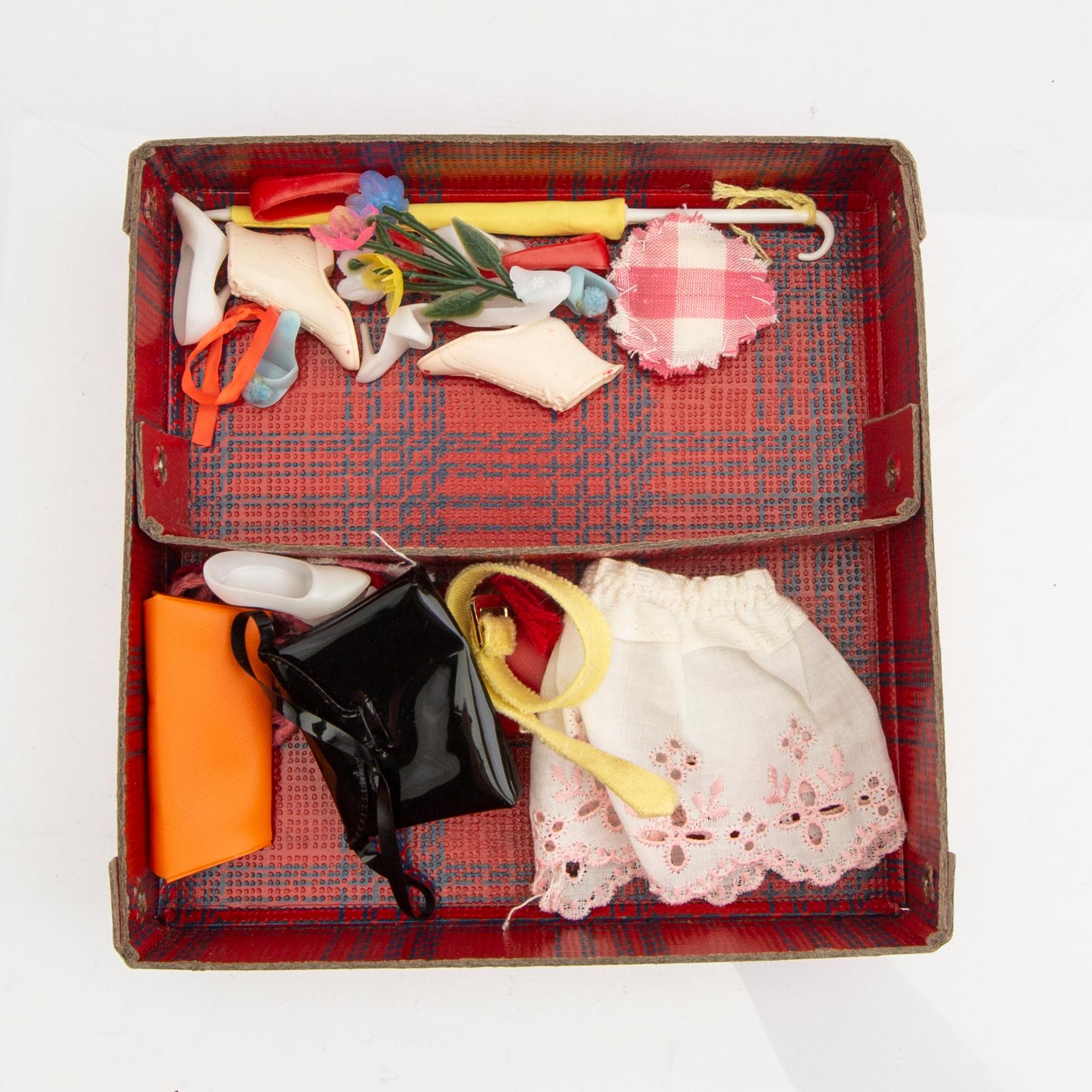 A set of Barbie dolls and accessories Matell 1960s.