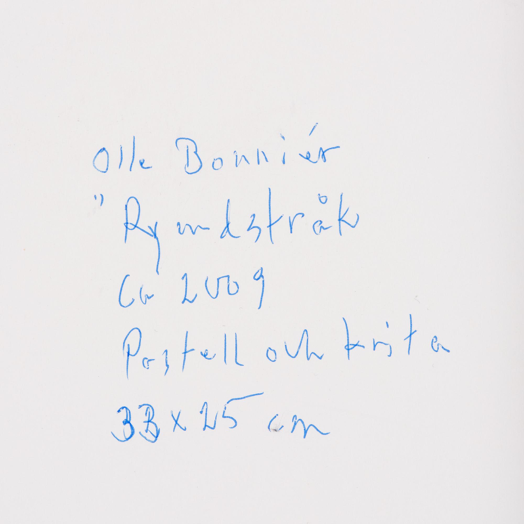 Olle Bonniér, "Rymdstråk".