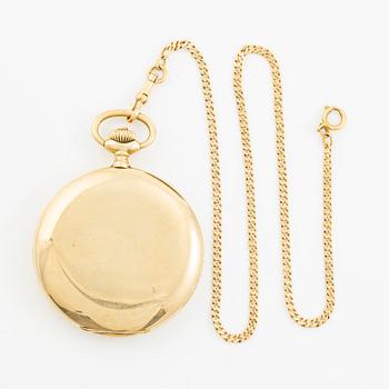 Ulysse Nardin, pocket watch, hunter, 52 mm.