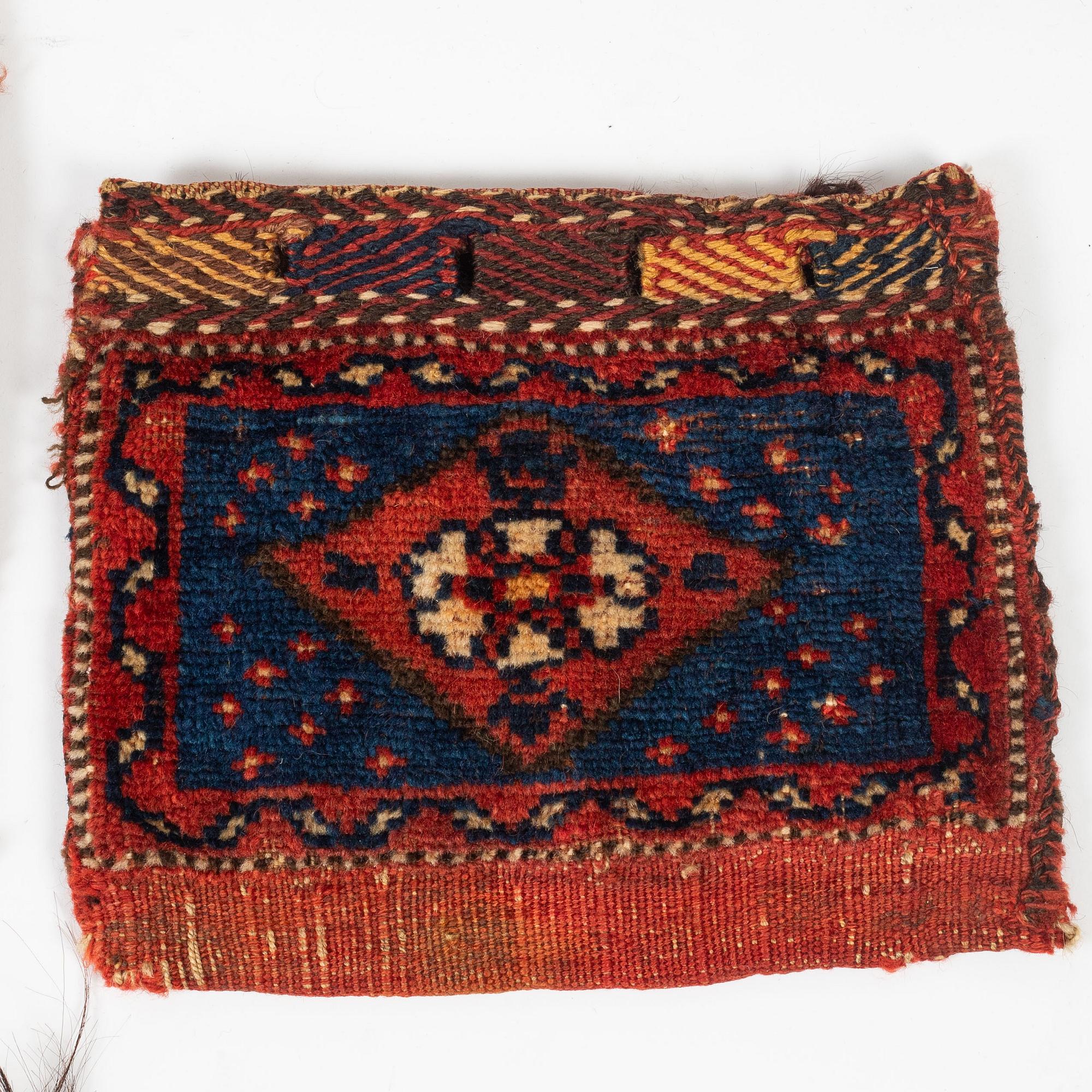 Six saddlebags from Western Iran/Kurdistan.