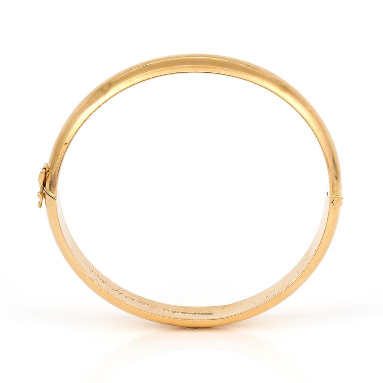 ARMBAND, 18K guld, Ceson, Göteborg, 1955. Vikt ca 16 g.