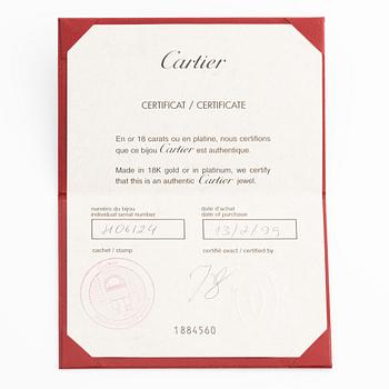 Cartier, Cufflinks, one pair, Santos Oretacier,