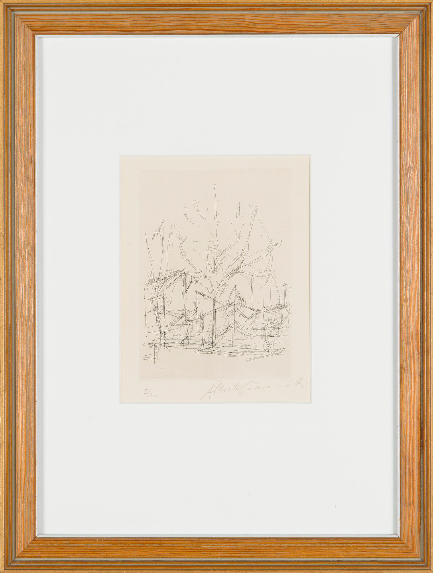 Alberto Giacometti, "L'arbre".