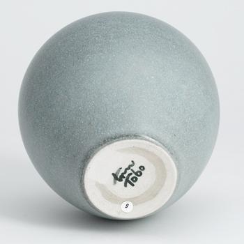 An Erich & Ingrid Triller stoneware vase, Tobo.
