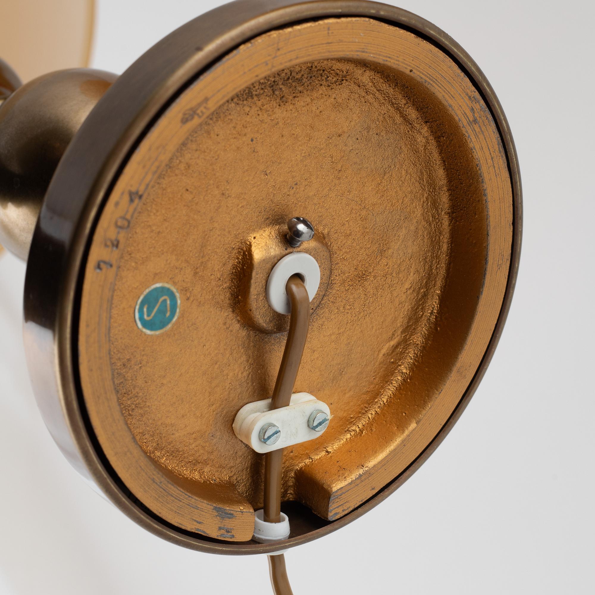 Einar Bäckström, a pair of table lamps, model 7204, Malmö, Sweden.