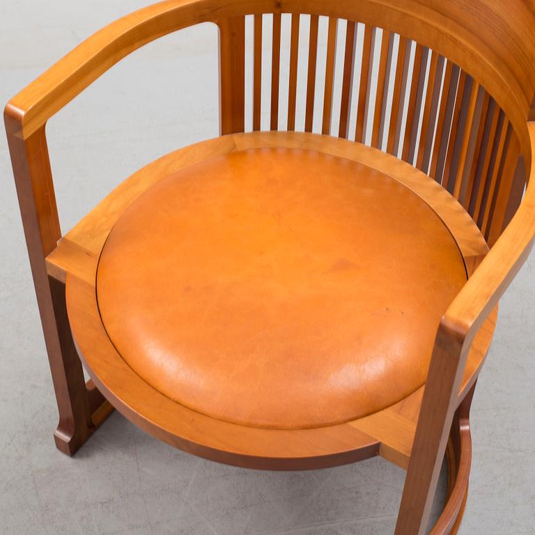 FRANK LLOYD WRIGHT, KARMSTOL, 606 "Barrel Chair", Cassina.