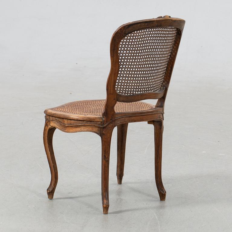 Chair, Louis XV, France, 18th century.