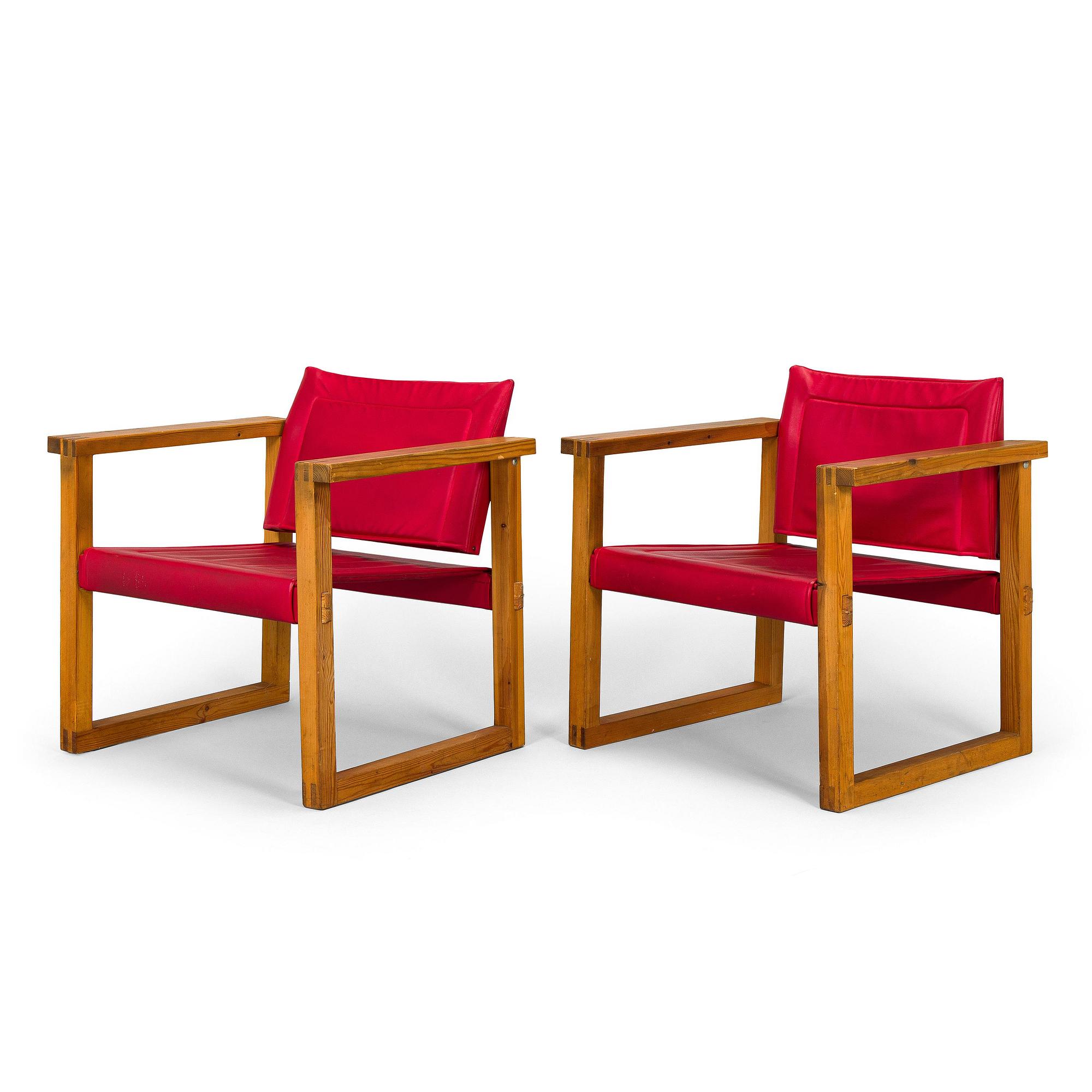 Torsten "Totti" Laakso, a pair of armchairs, “Farmari”, Skanno, 1965.