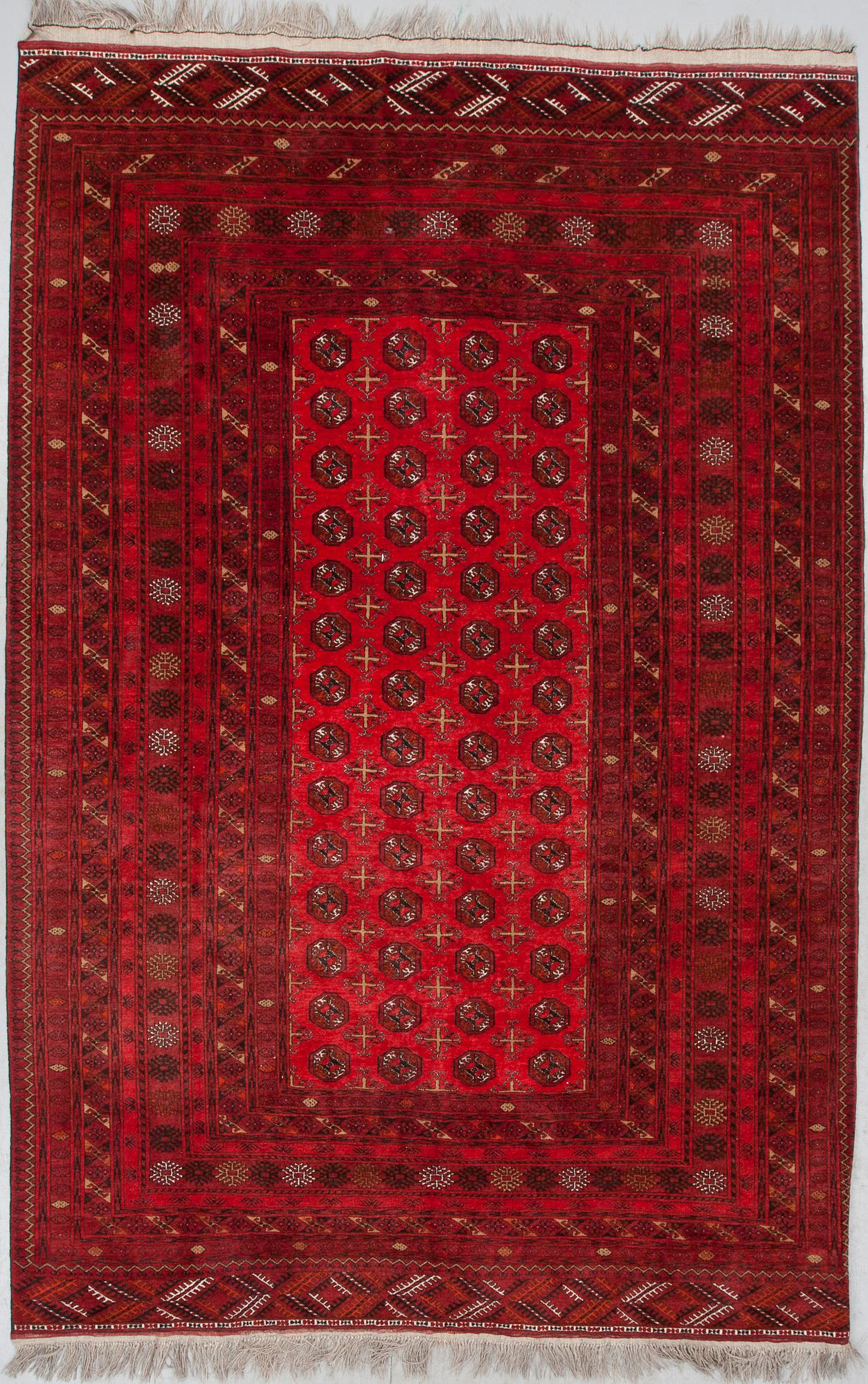 MATTA, semiantik, Afghan-bochara, ca 304 X 202 cm.
