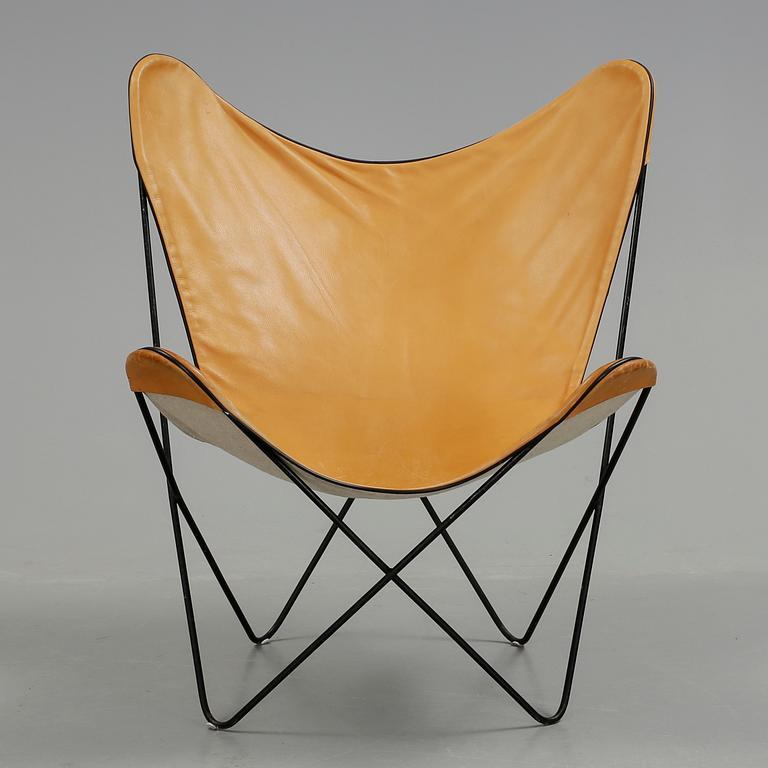 FLADDERMUSFÅTÖLJ, "Butterfly Chair", 1900-tal.