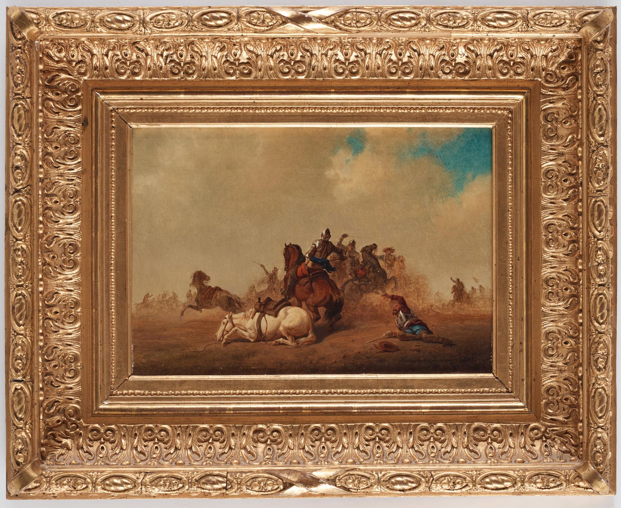 Henric Ankarcrona, Kavalleribatalj.