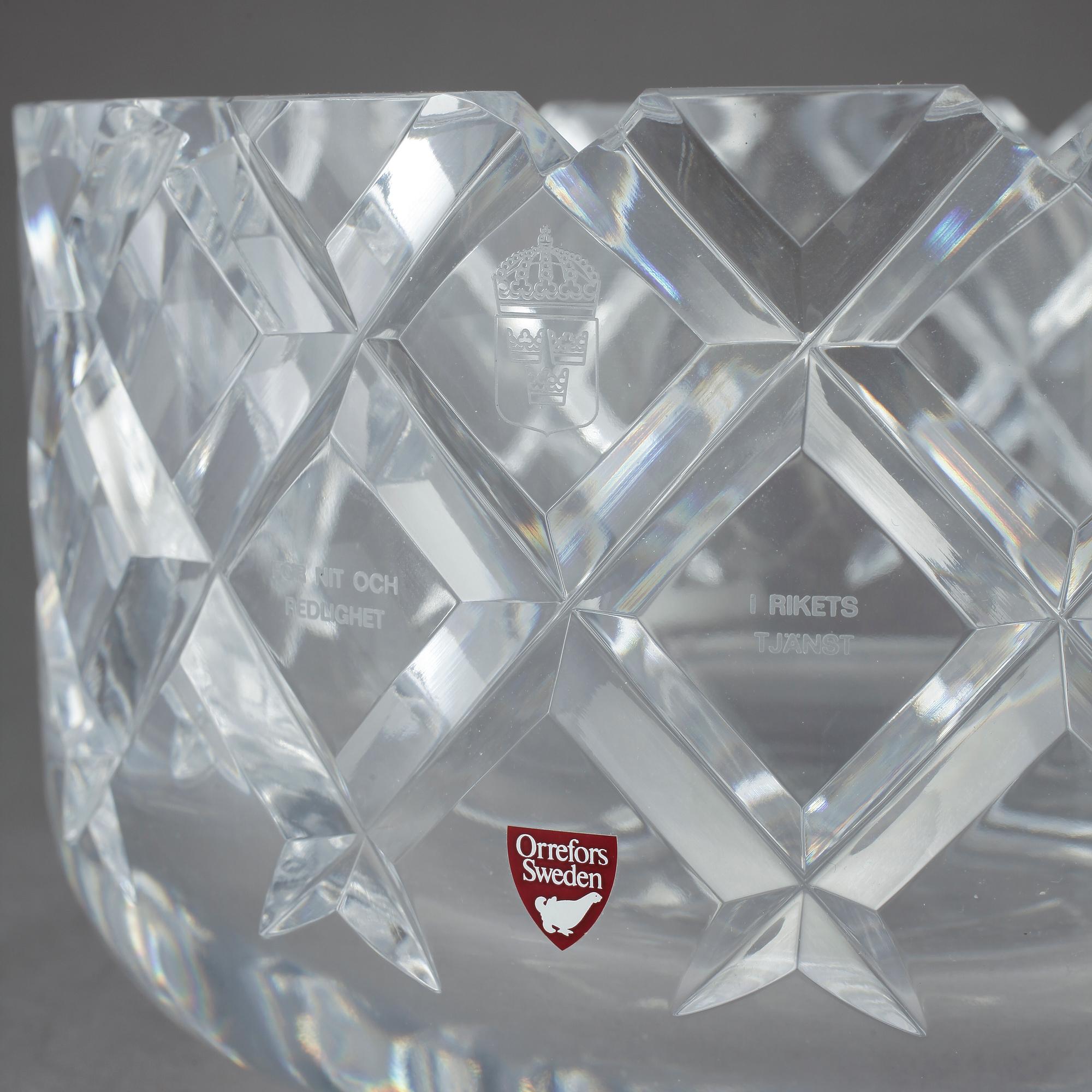 SKÅL, glas, "Sofiero", Gunnar Cyrén.