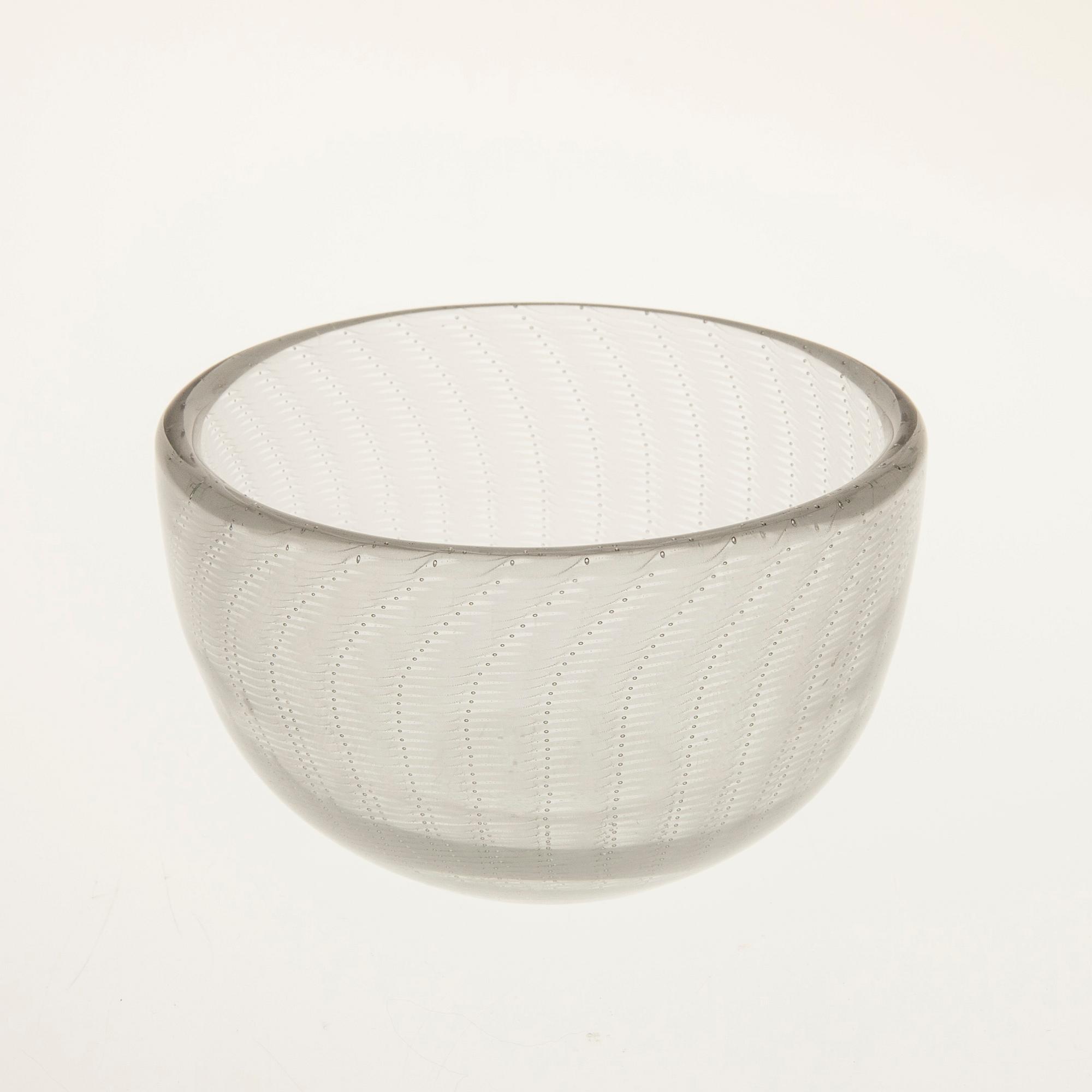 SKÅL, glas, signerad Kaj Franck Nuutajärvi Notsjö -54.