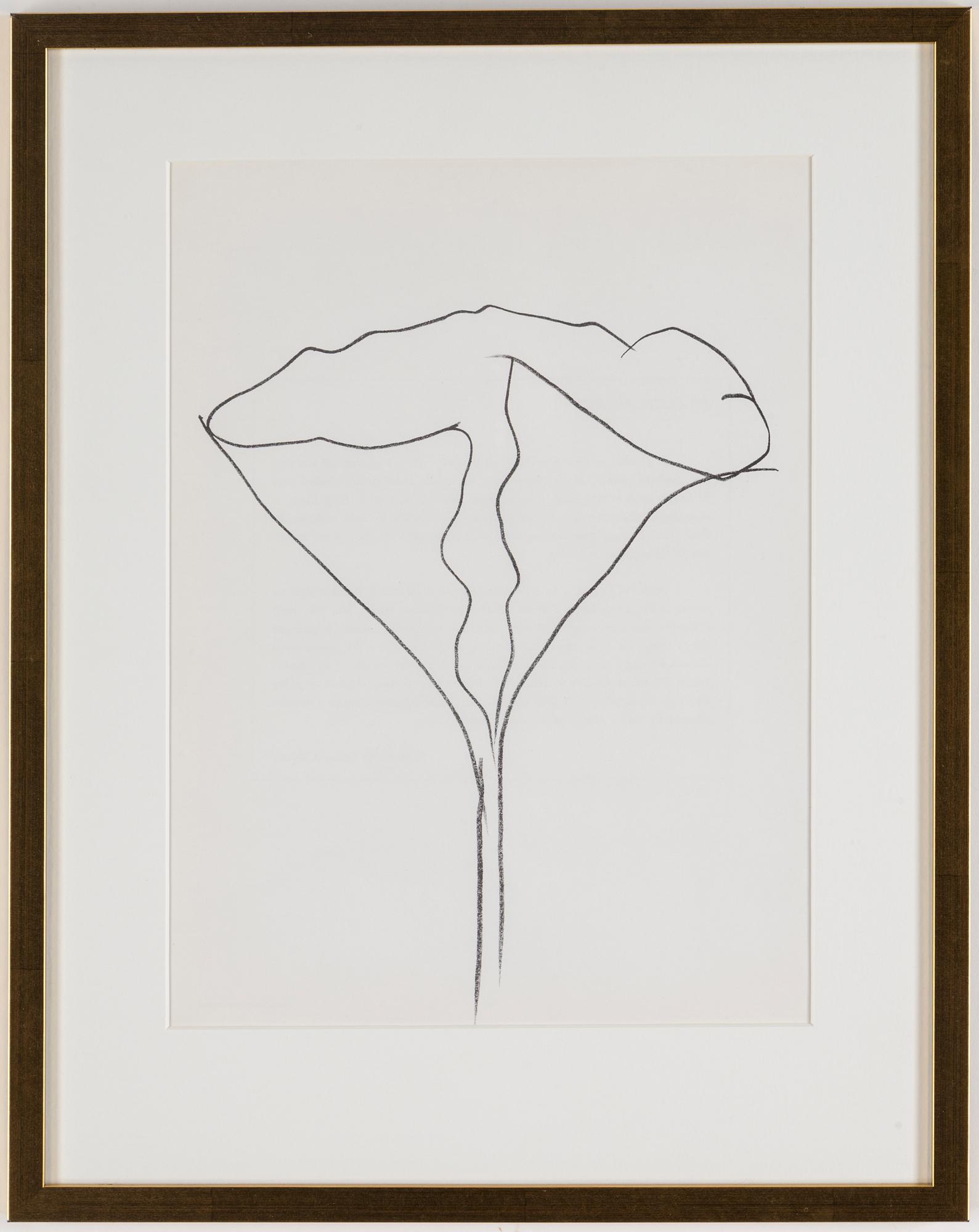 ELLSWORTH KELLY, serigrafi, ur "Derrière Le Miroir" nr 250, 1982, osignerad.