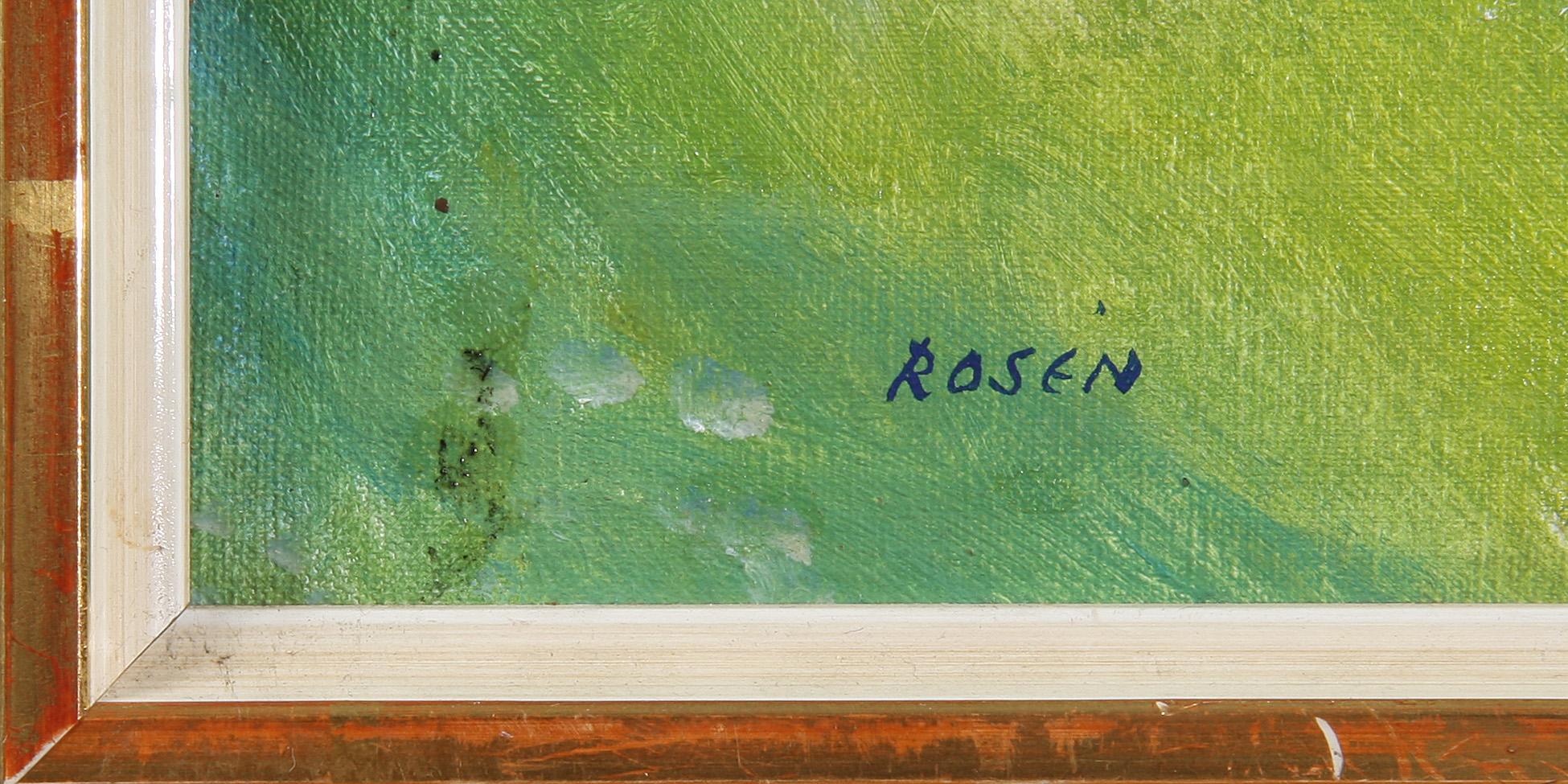 KJELL ROSÉN, olja på duk, sign.
