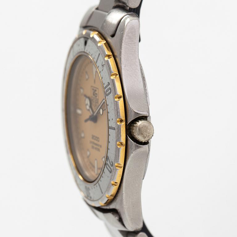 Tag Heuer 2000, 200m, rannekello, 38 mm.