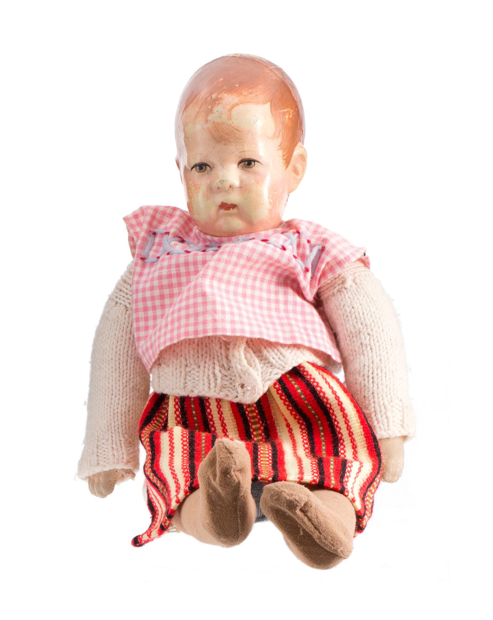 DOCKA, troligen Käthe-Kruse, 1900-talets första hälft.