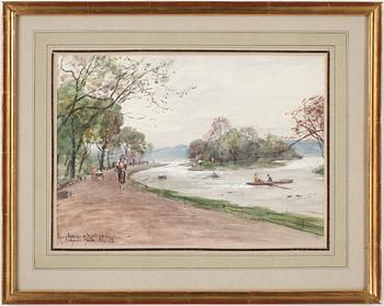 Anna Gardell-Ericson · ANNA GARDELL ERICSSON, akvarell. Signerad och daterad 2/5- 22.