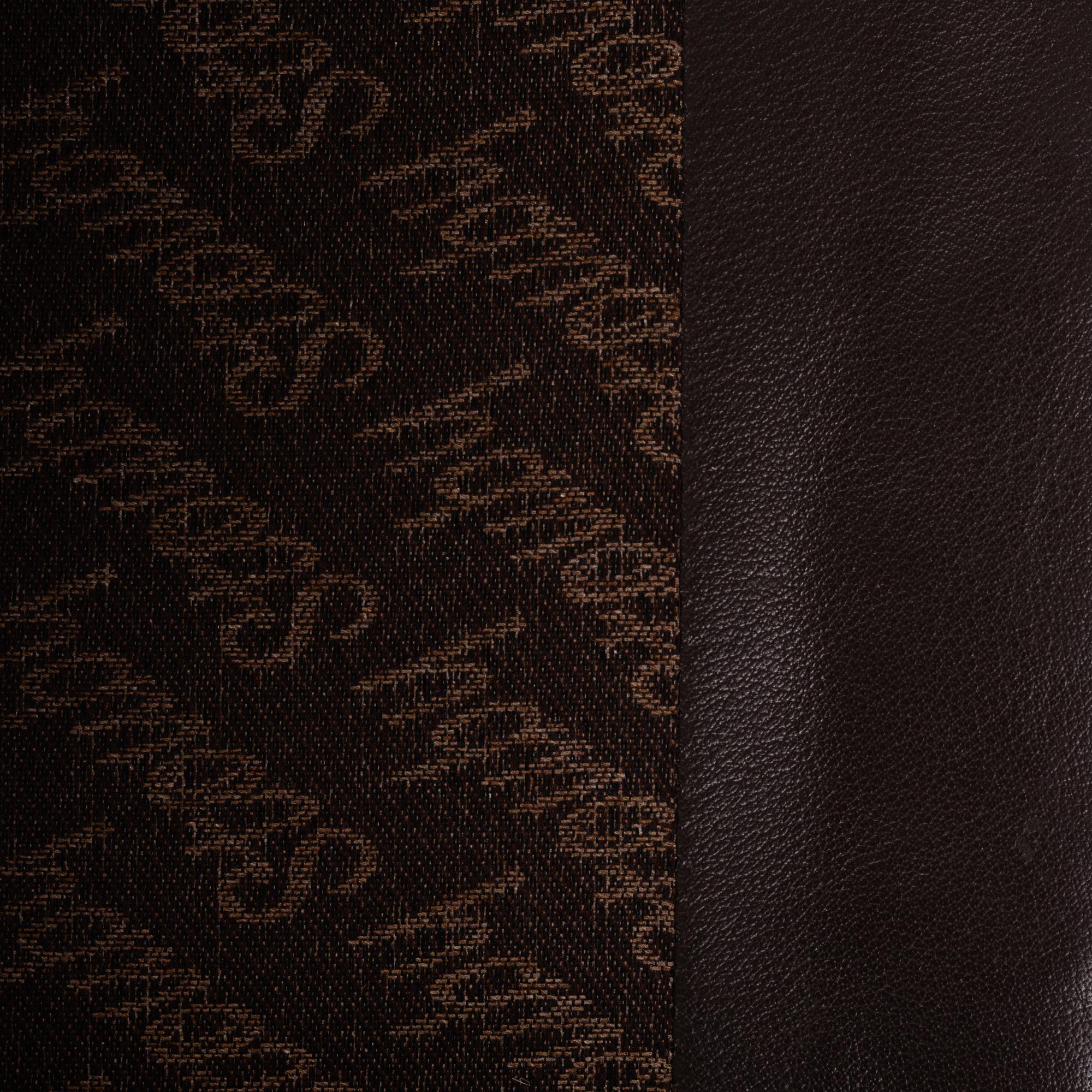 A leather covered 'Lulu' wing-chair from Stouby, Denmark, second half of the 20th Century.