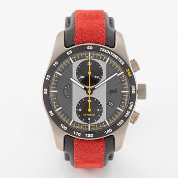 Porche design, armbandsur, flyback-kronograf, 42 mm.