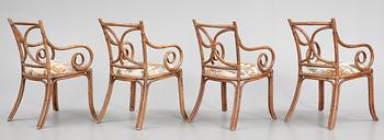 KARMSTOLAR, 4 st, 1900-tal.