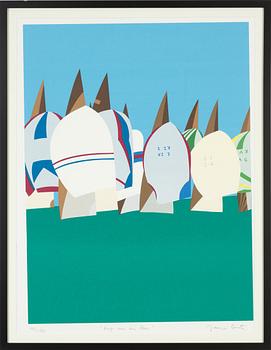 Franco Costa, silkscreen in colours, signed 148/250.