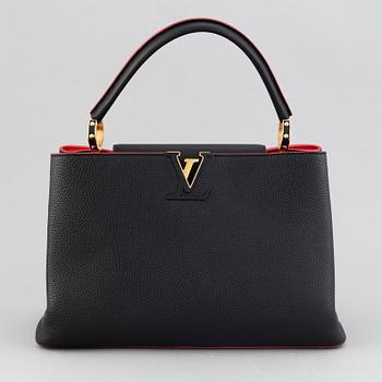 Louis Vuitton, a 'Capucines MM' Taurillon leather, 2015.