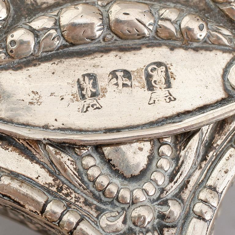 TESIL, silver, sannolikt Frankrike, 1800-/1900-tal. Vikt ca 154 gram.