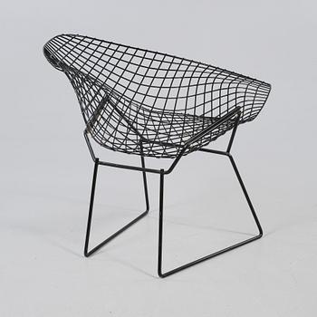 FÅTÖLJ, "Diamond Chair", Harry Bertoia, 1900-talets andra hälft.