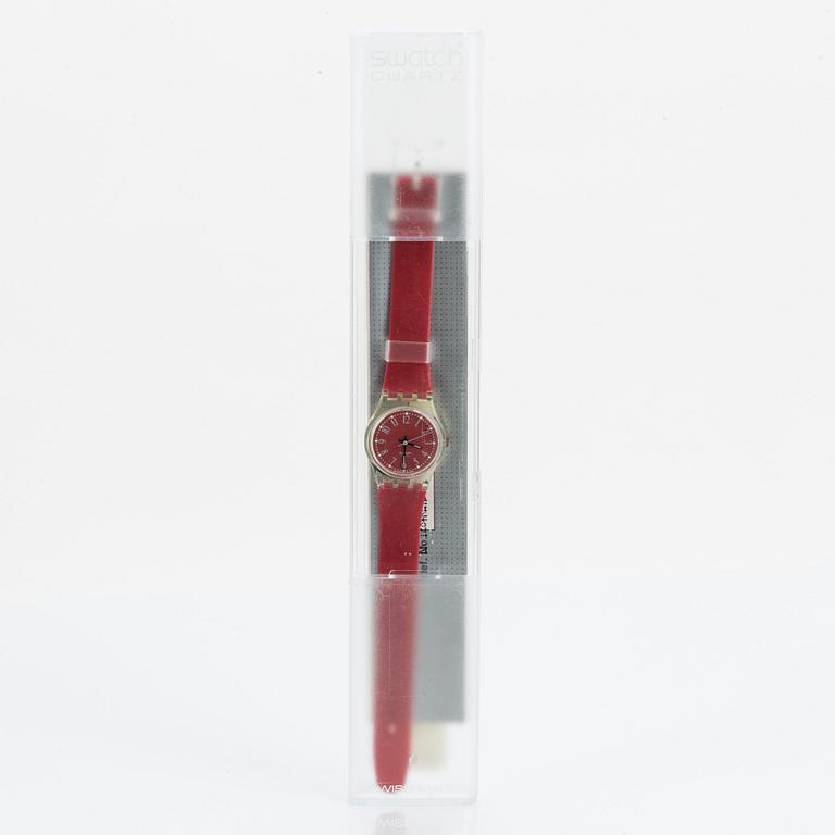 Swatch, Rote-Lei, wristwatch, 25 mm.