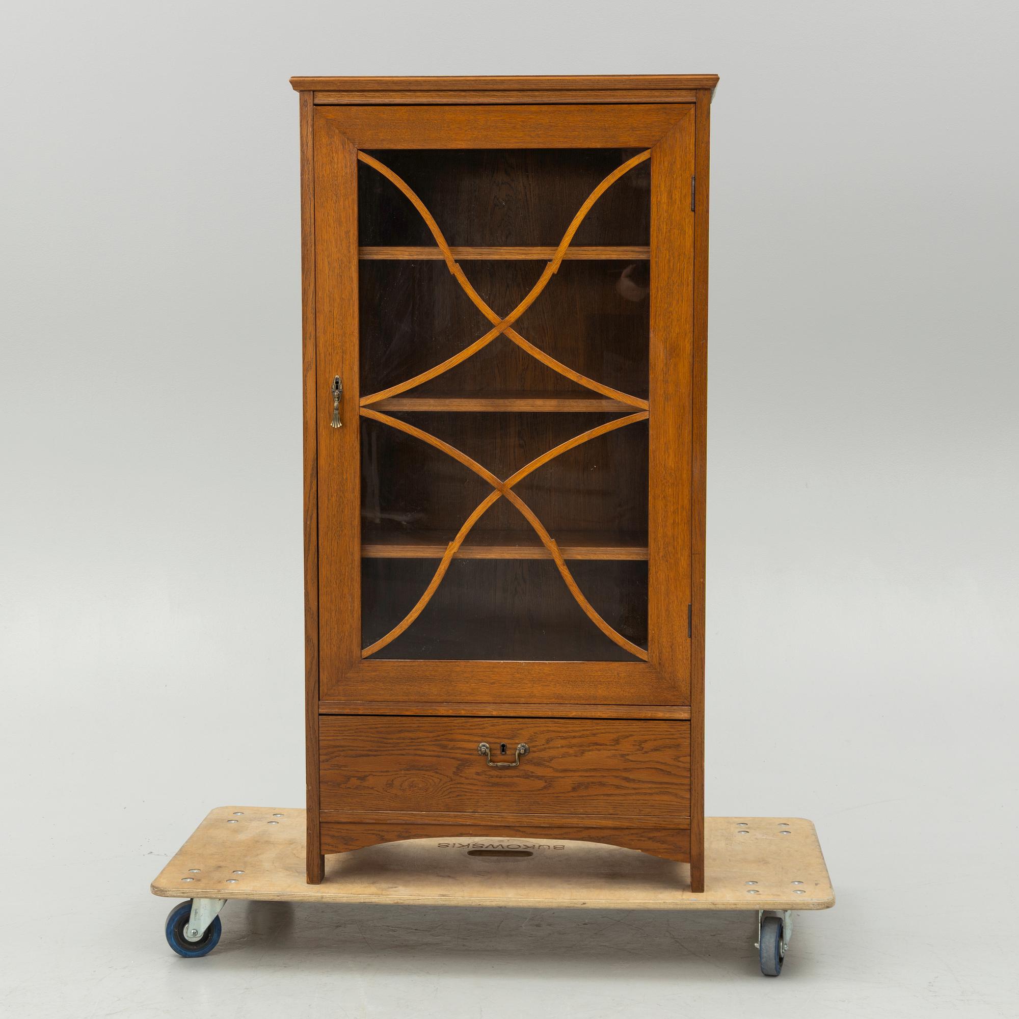 Bookcase, Art Nouveau, early 20th century.